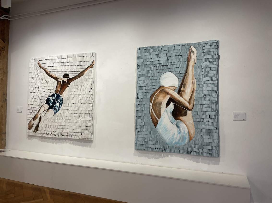 Neue Werke von MARTINA HAMRIK: August 16, 2023 - August 28, 2023