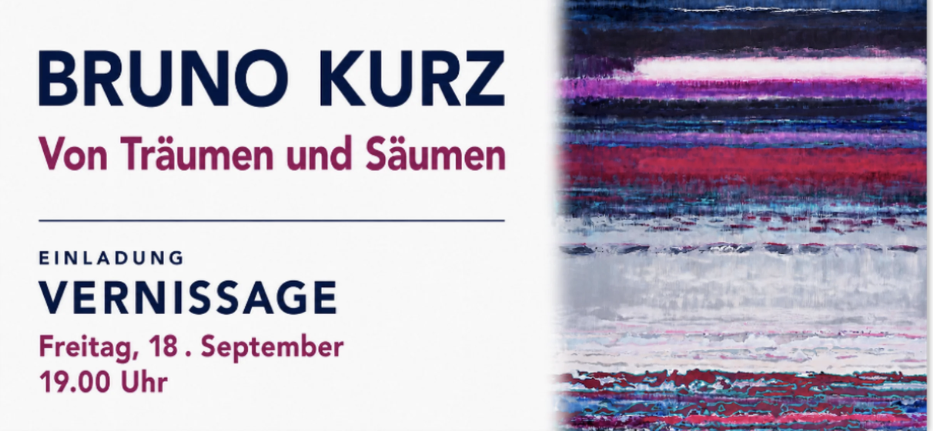 Vernissage - Bruno Kurz - Kunstverein Bad Nauheim: September 16, 2026 - October 25, 2026